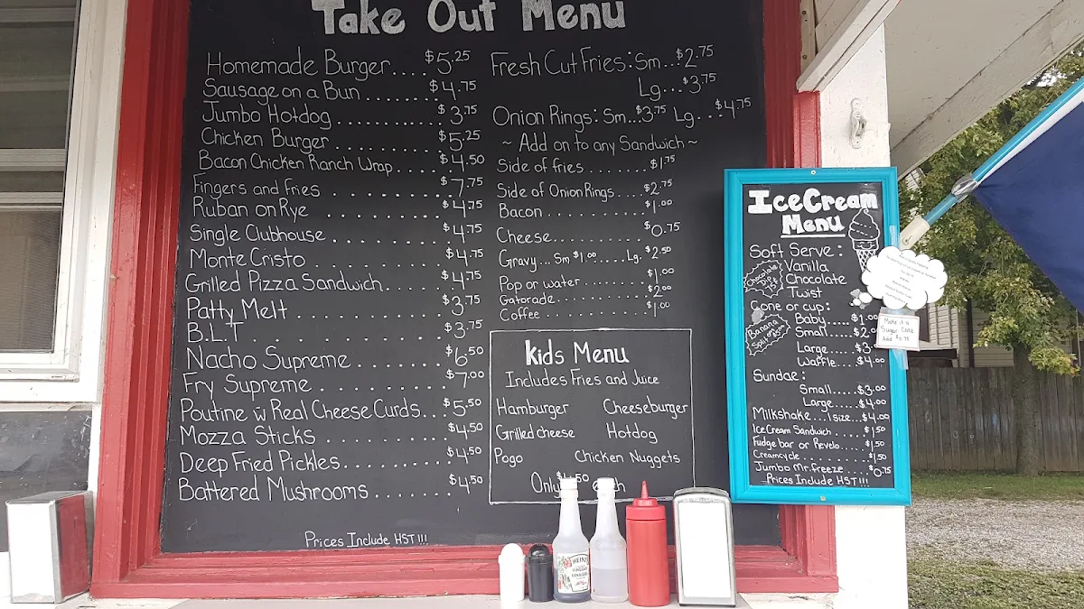 Menu, Flame and Frostbite