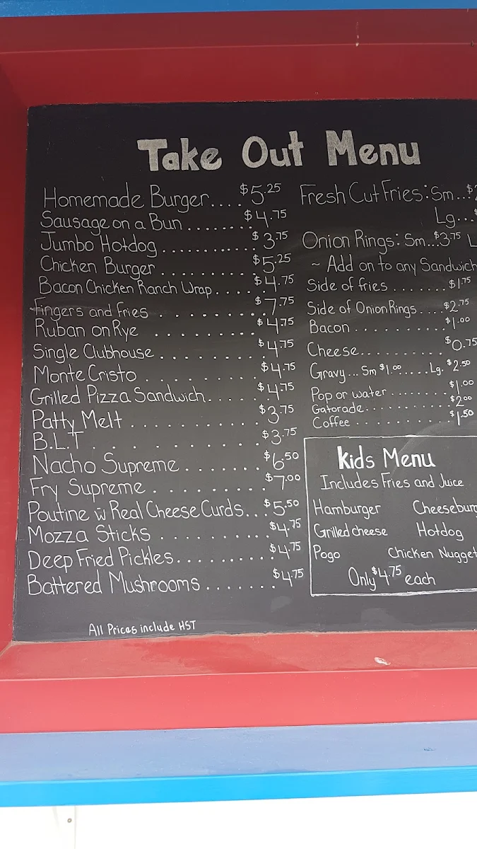 Menu, Flame and Frostbite