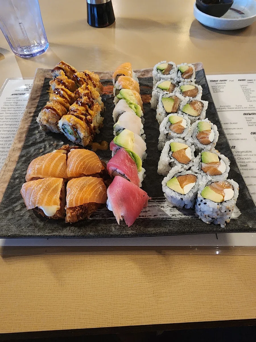 Menu, Sushi Island