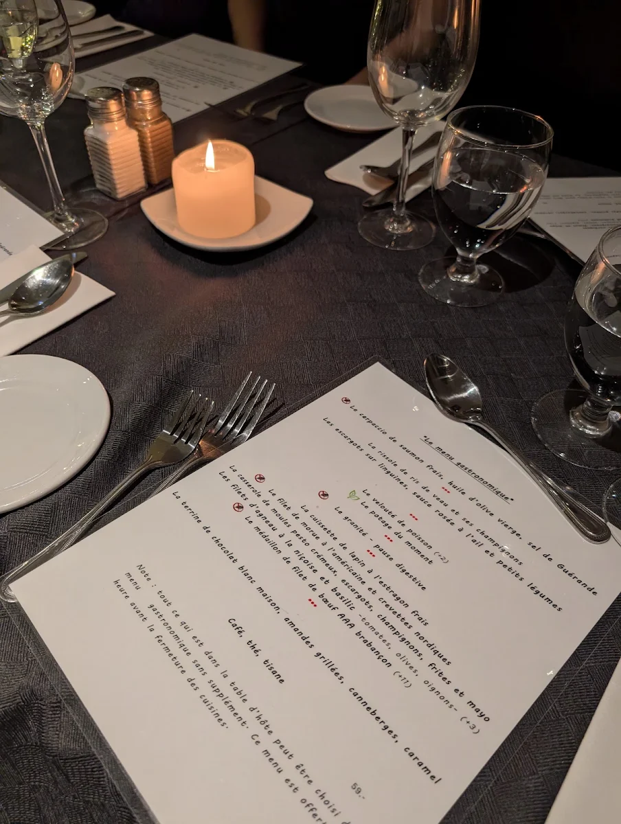 Menu, Le Chou de Bruxelles