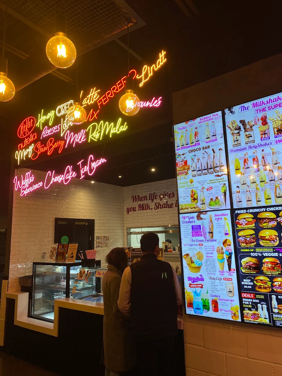 Menu, Holy Shakes Calgary Sage Hill