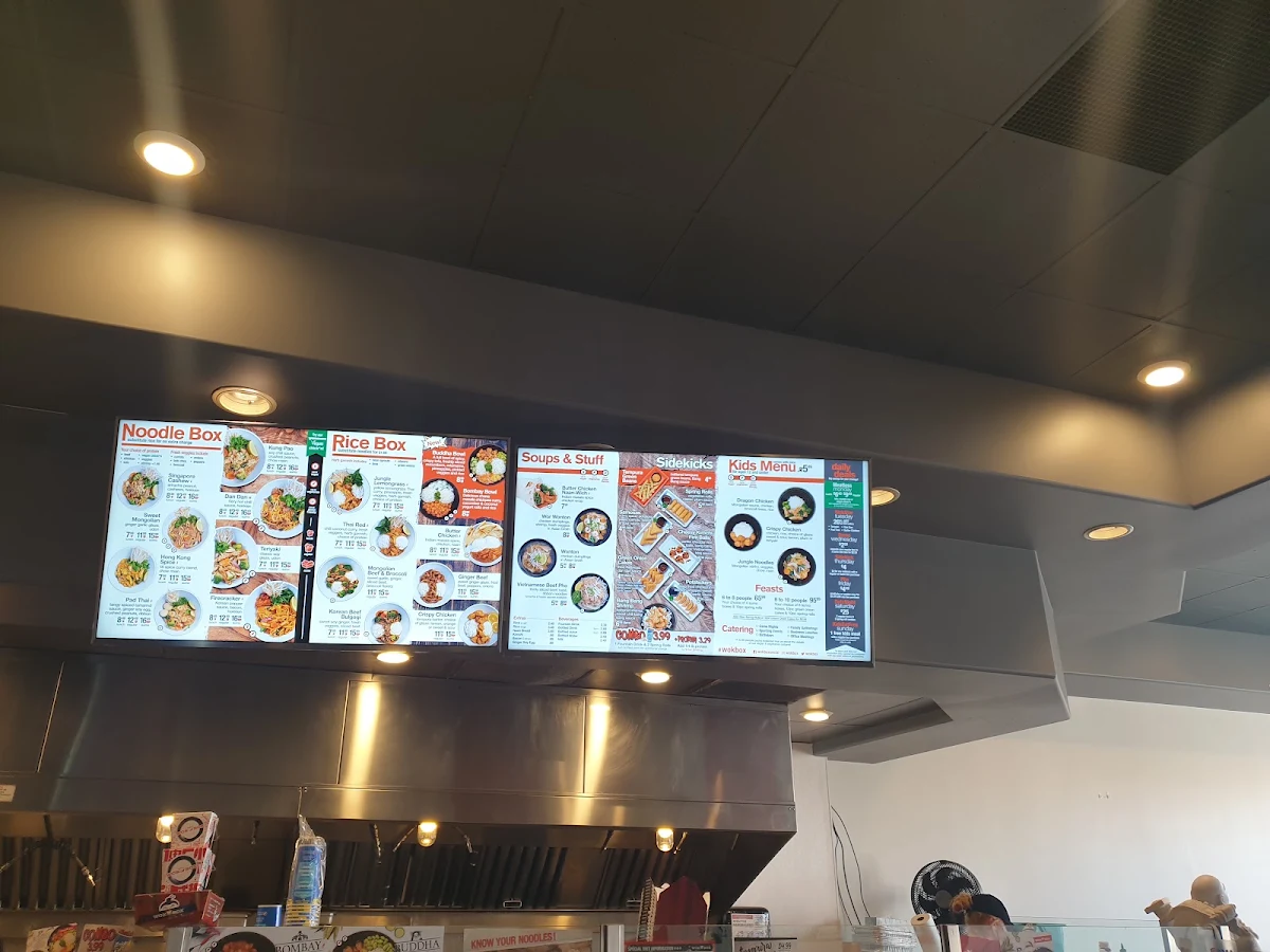 Menu, Wok Box - Grande Prairie