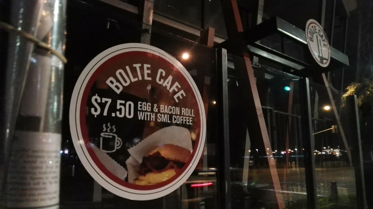 Menu, Bolte Cafe And Kebab