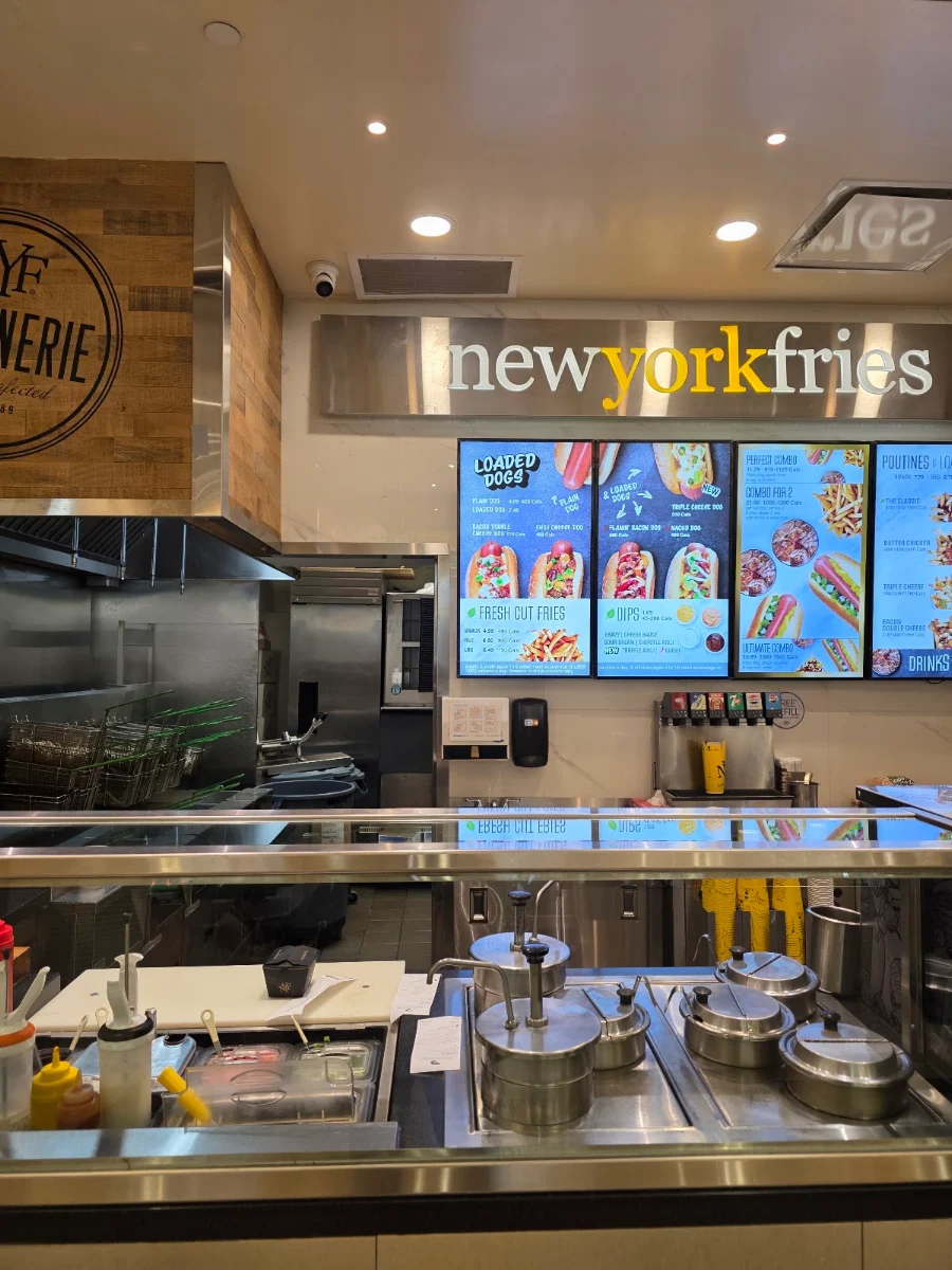 Vibe, New York Fries Fairview Mall