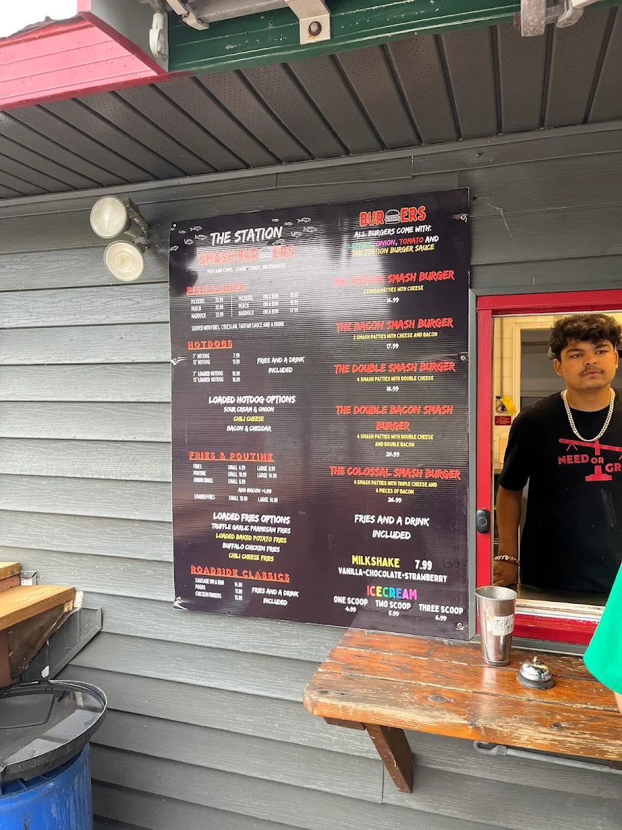 Menu, The Station
