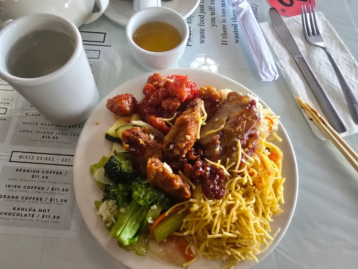 Menu, Guangzhou Garden Restaurant