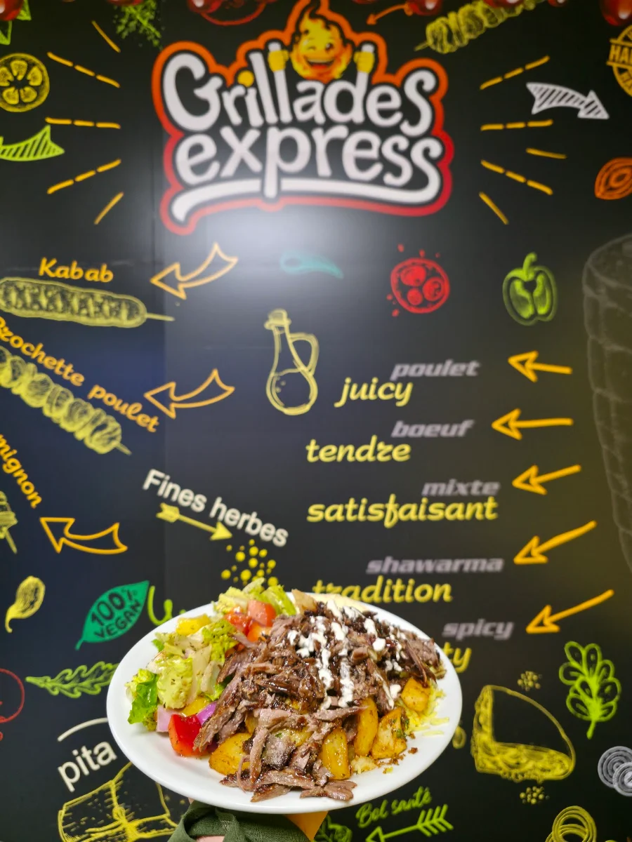 Menu, Grillades Express