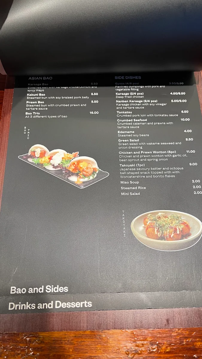 Menu, Hakatamon Ramen Chatswood