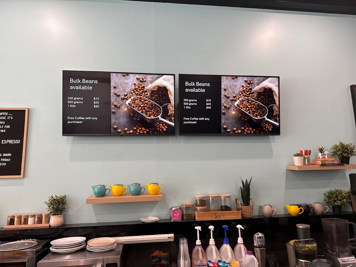 Menu, Chapter Two Espresso