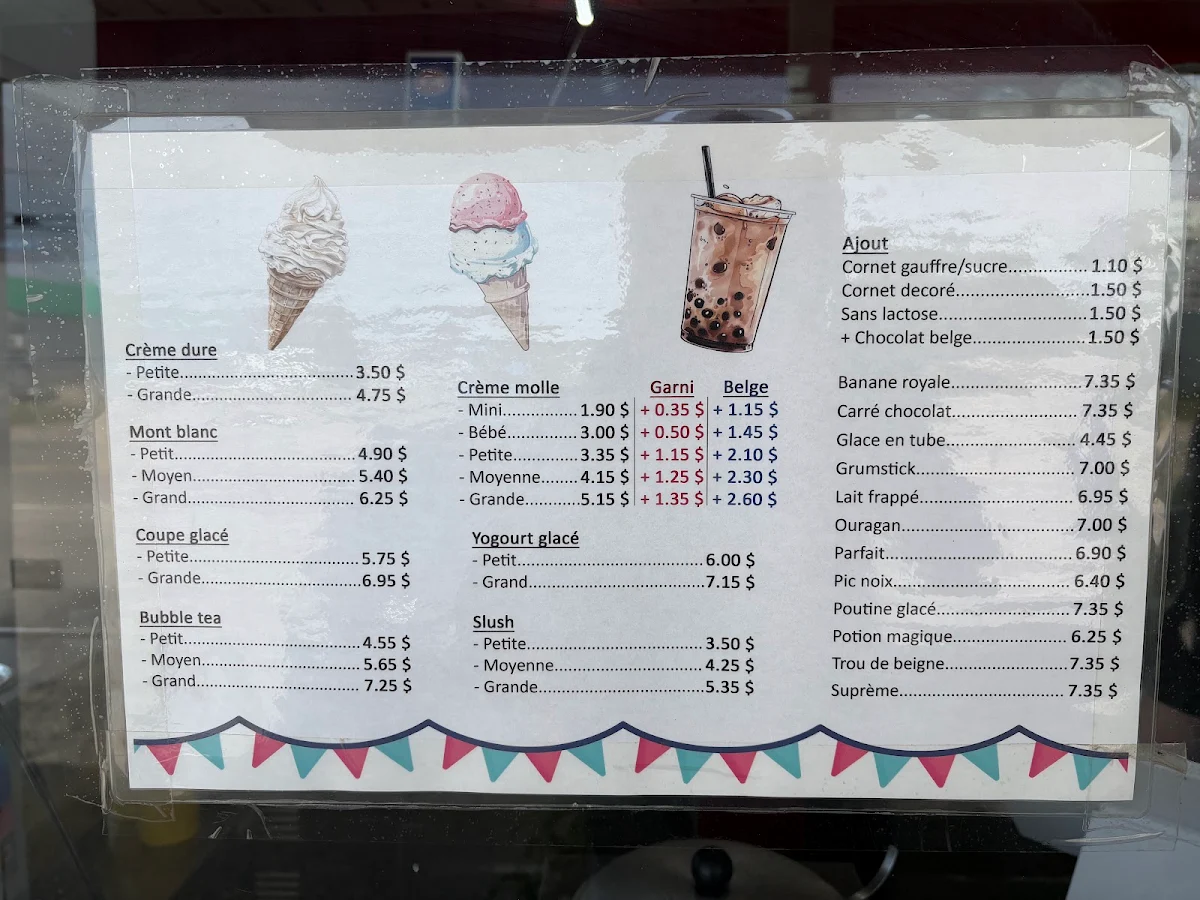 Menu, Cantine La Bonne Franquette