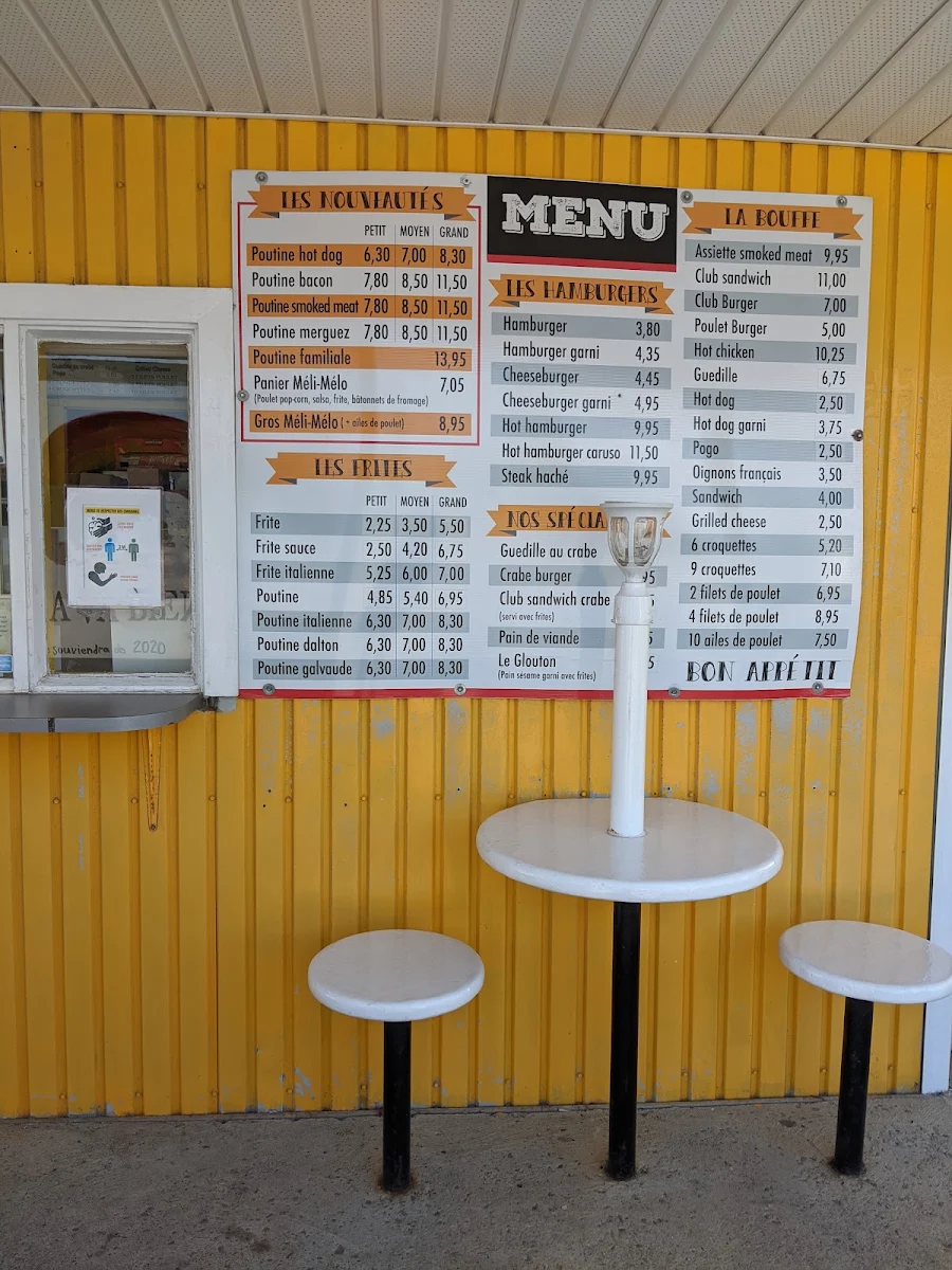 Menu, Cantine La Bonne Franquette