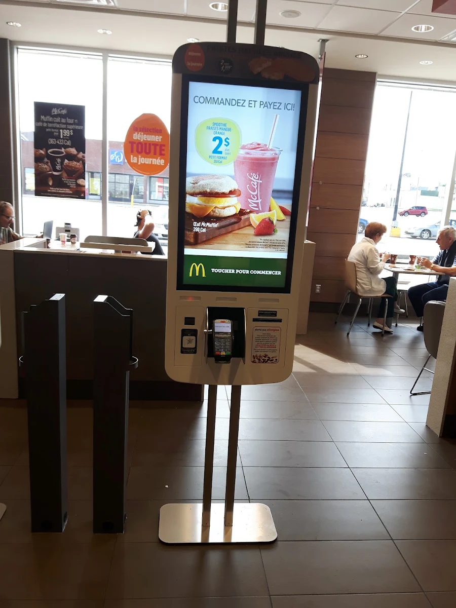 Menu, McDonald's