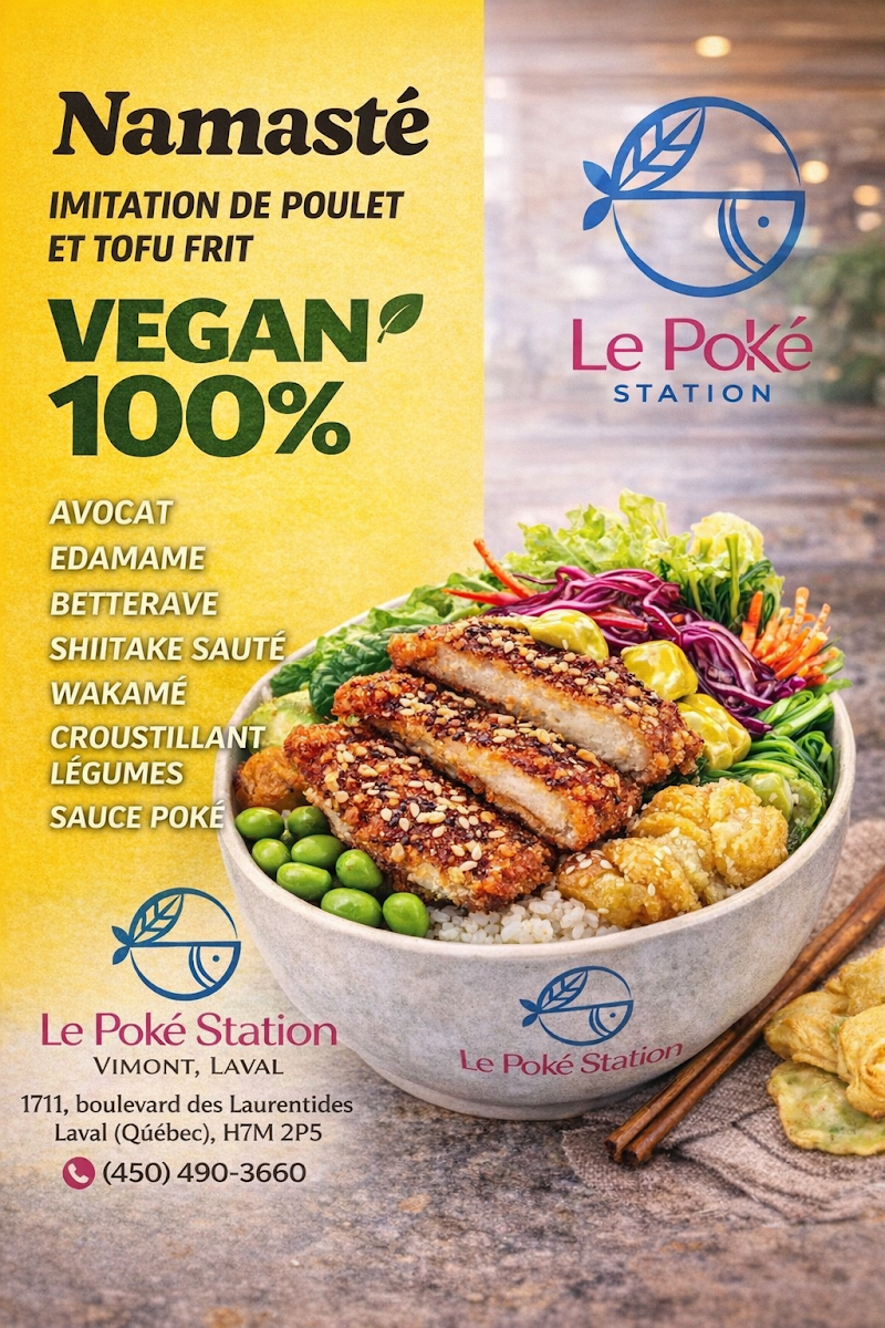 Menu, Le Poke Station Vimont