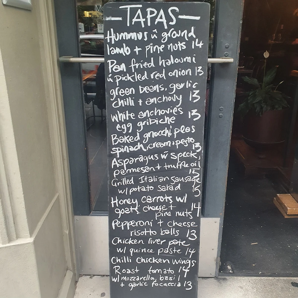 Menu, Melt CBD
