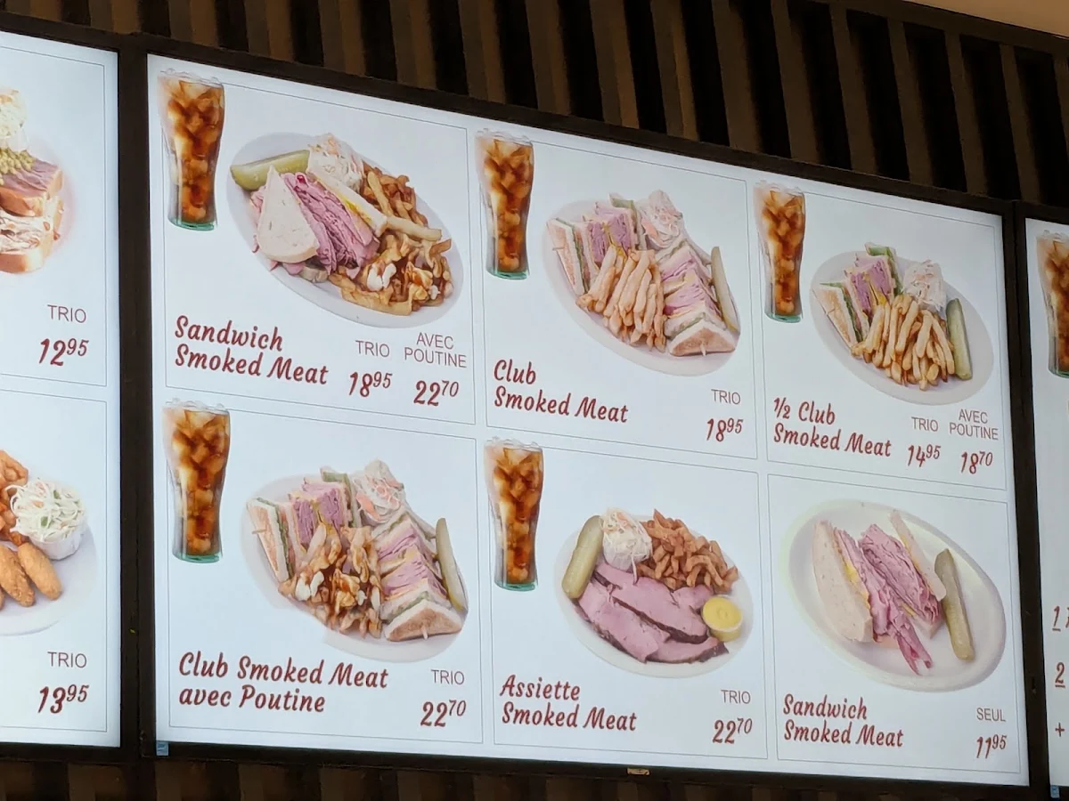 Menu, Chic Choc Burger