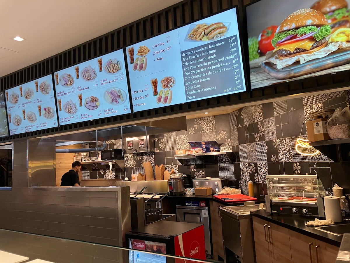 Menu, Chic Choc Burger