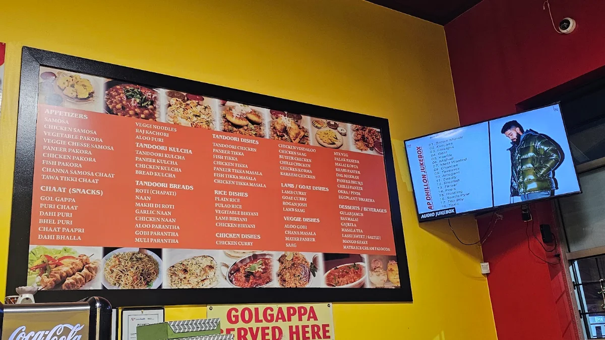 Menu, Sachdeva Sweets & Restaurant ltd