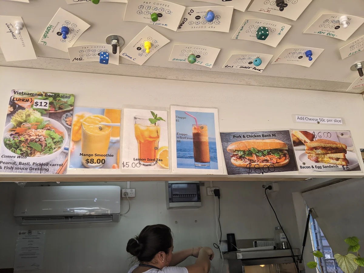 P and P Coffee cover