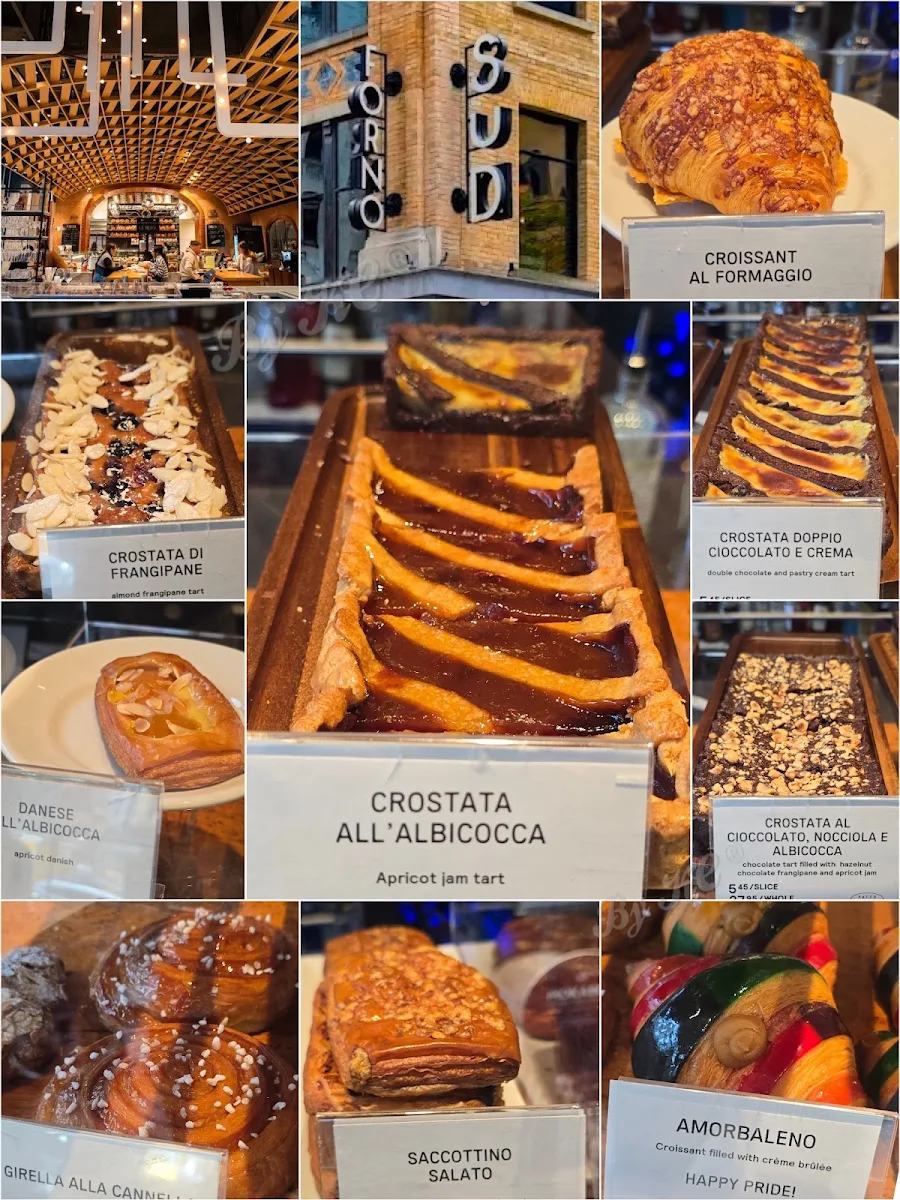 Menu, Sud Forno