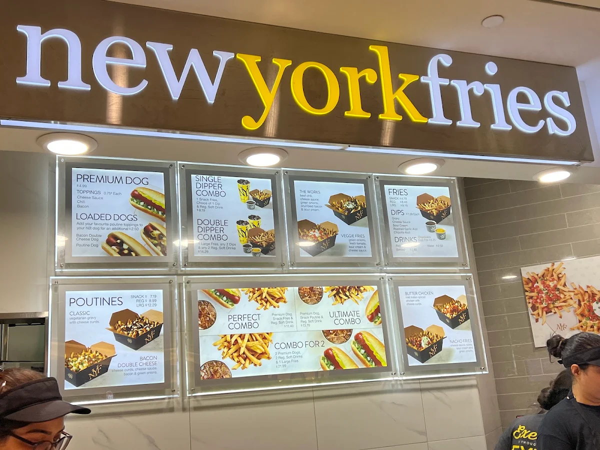 Vibe, New York Fries Pacific Centre