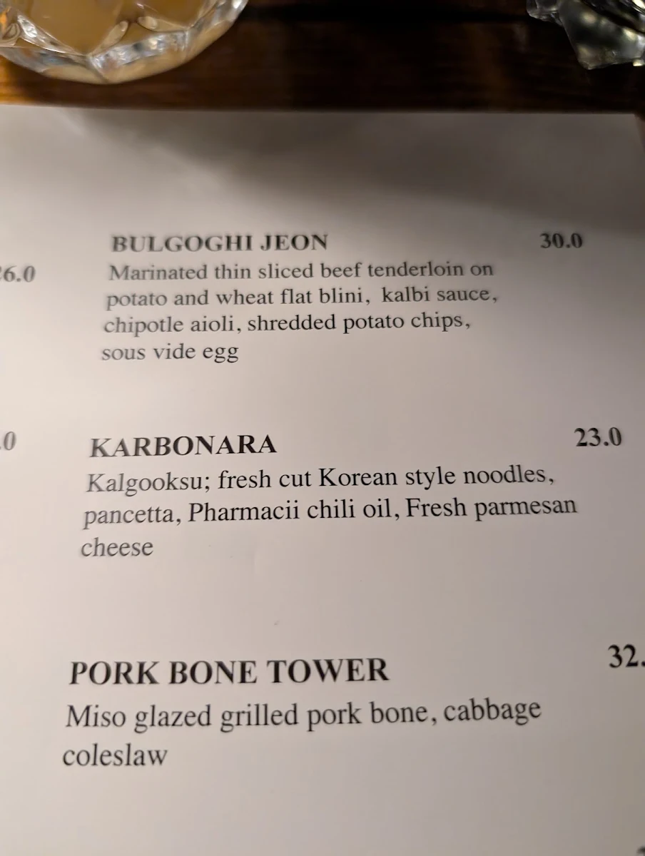 Menu, Pharmacii