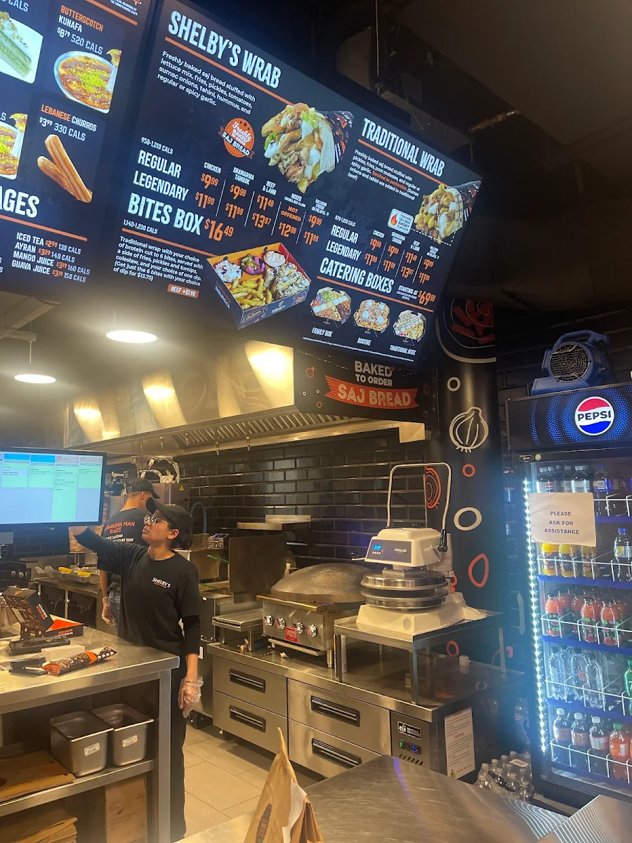 Vibe, Shelby's Legendary Shawarma