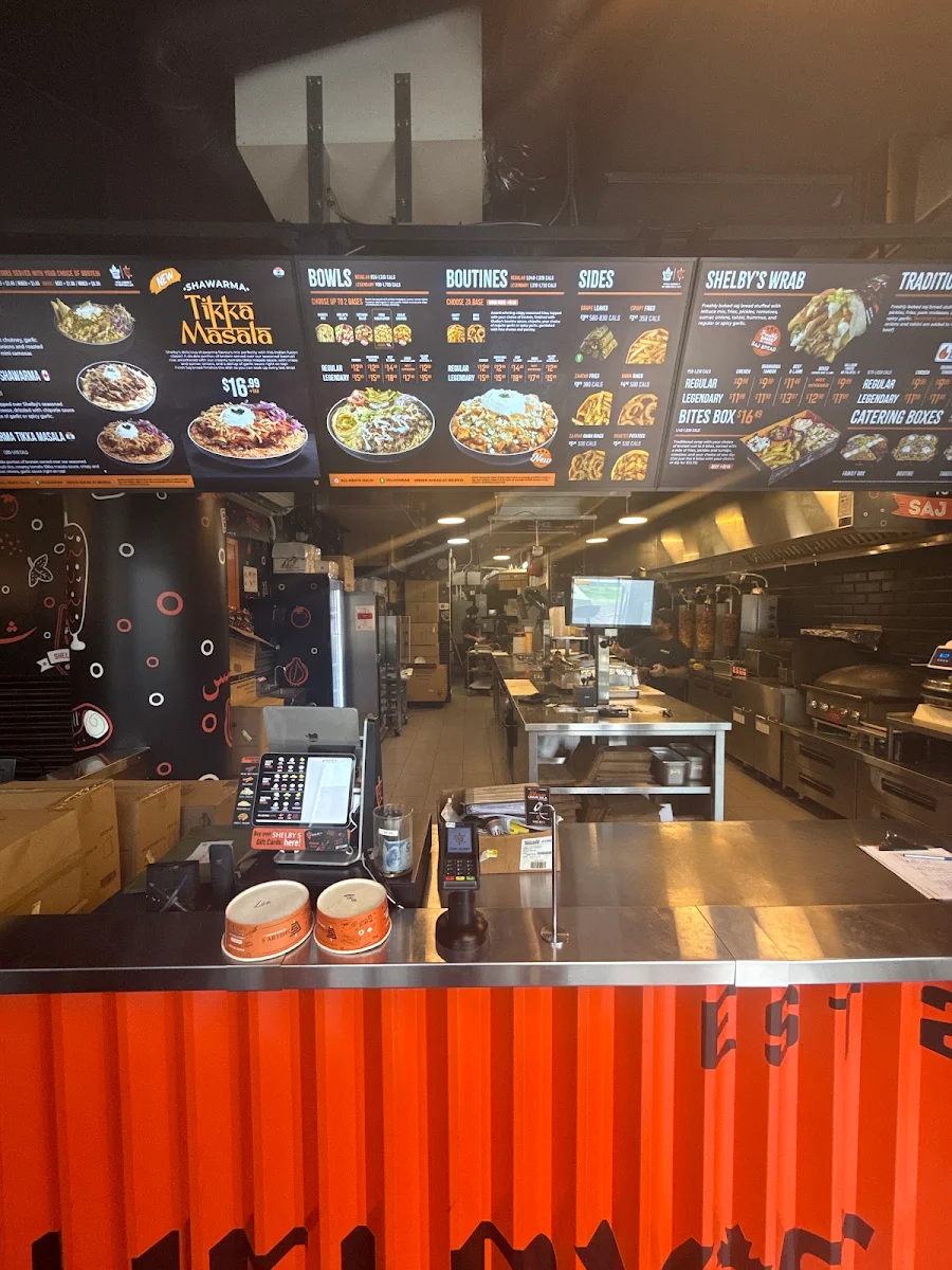 Vibe, Shelby's Legendary Shawarma