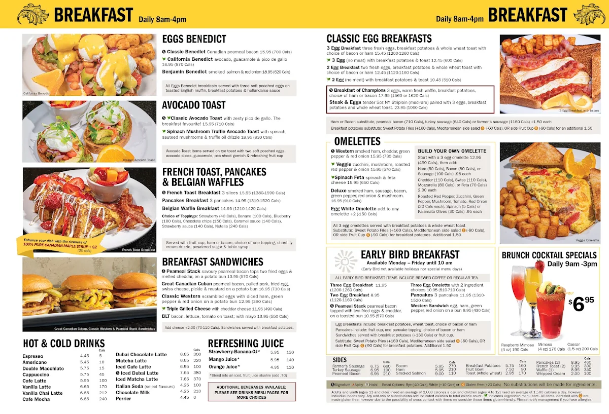 Menu, SymposiumCafeRestaurant Georgetown