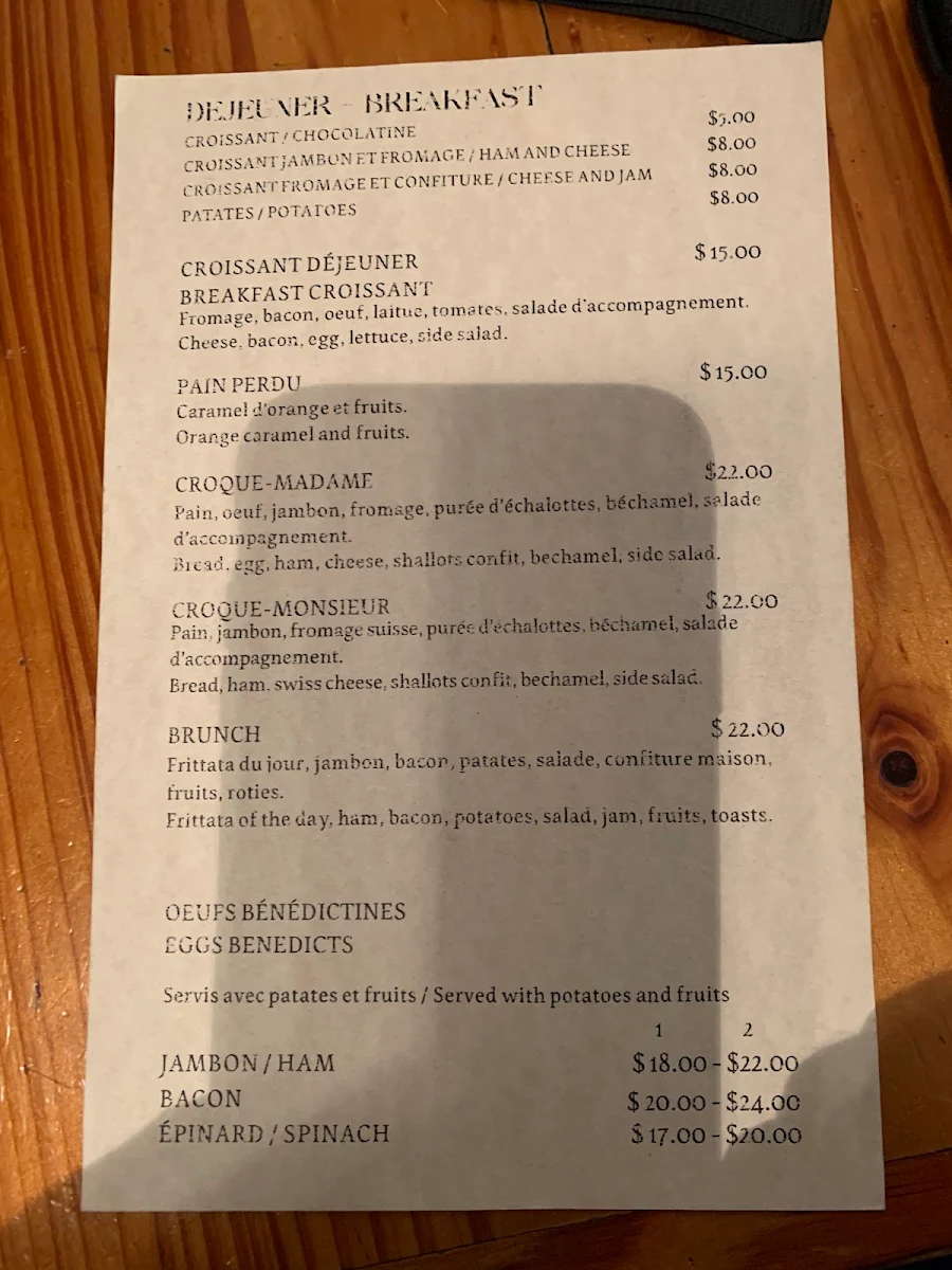 Menu photo 2