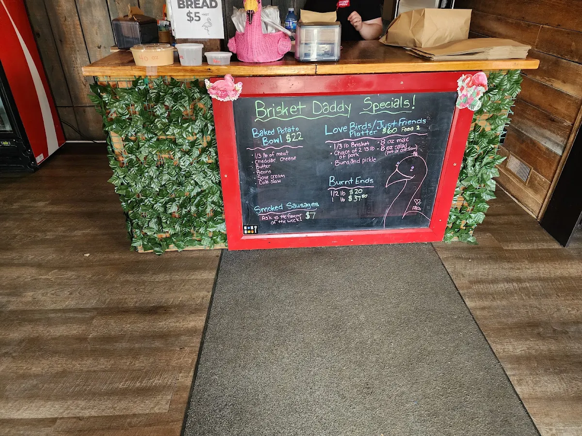 Menu, Brisket Daddy BBQ - Highway 7