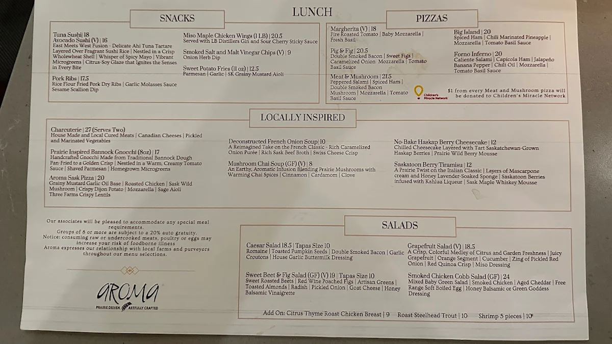 Menu photo 1