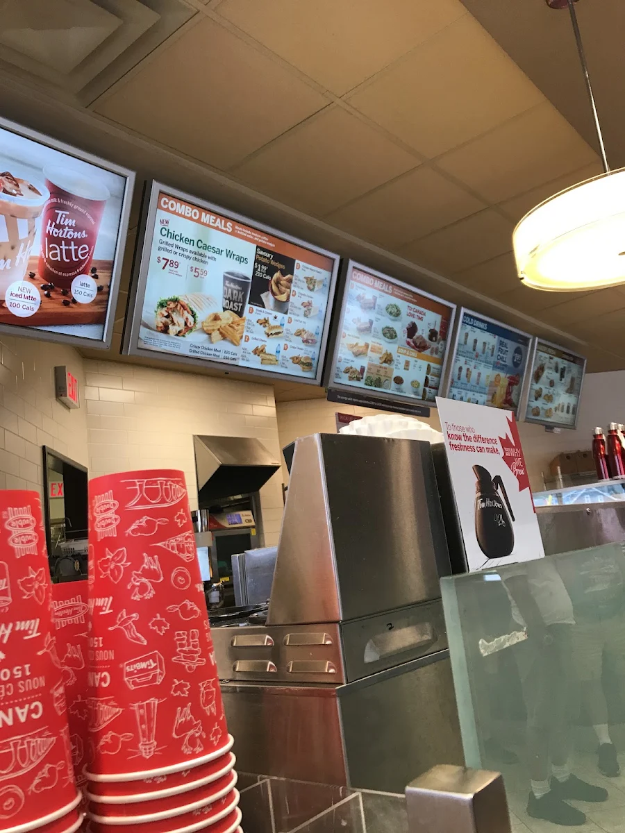 Menu, Tim Hortons