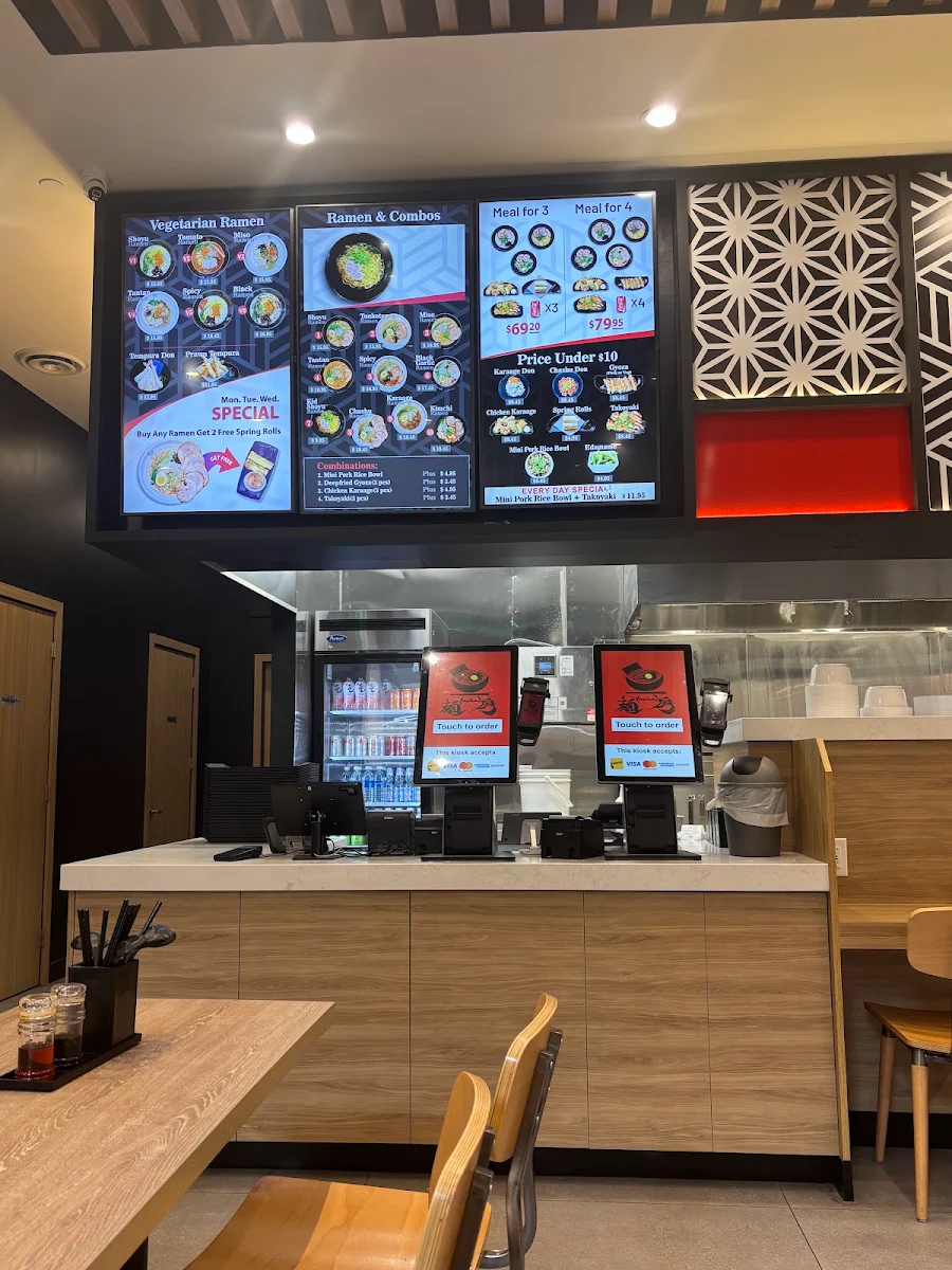 Menu, Menbow Ramen