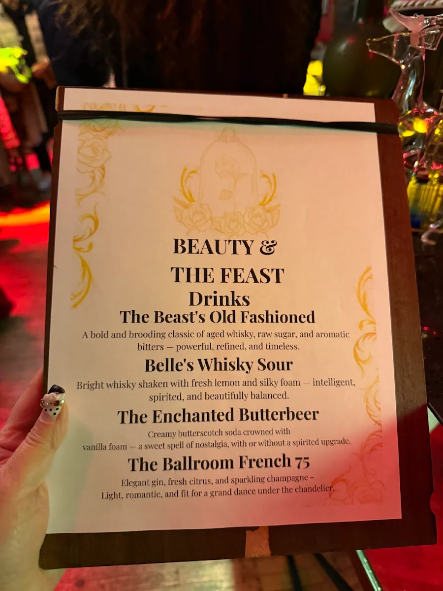Menu, CC Lounge and Whisky Bar