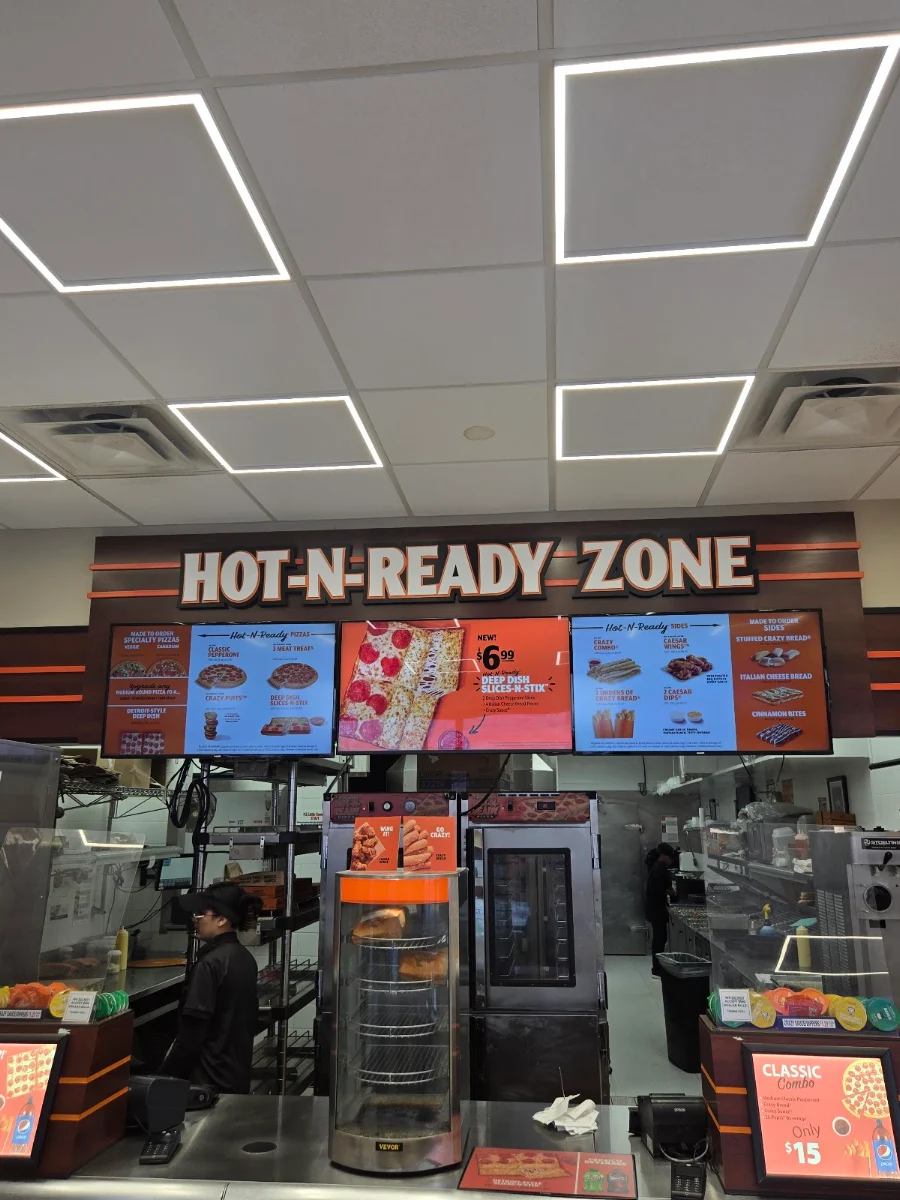 Menu, Little Caesars Pizza