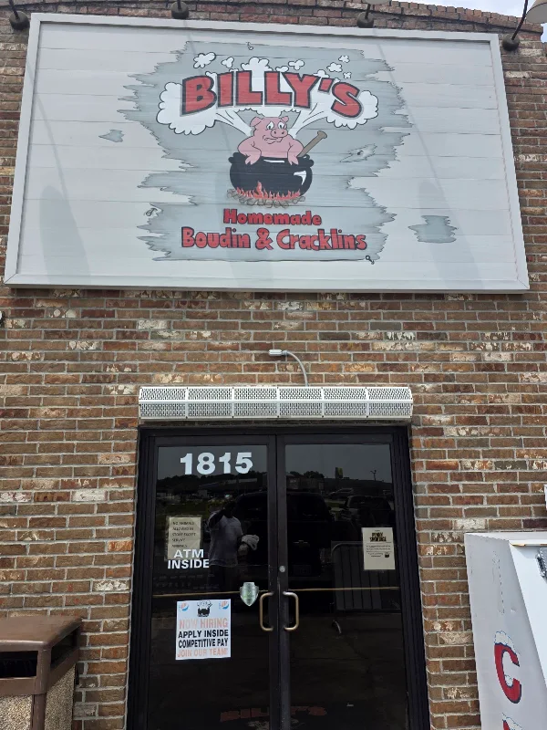 Billy's Boudin & Cracklins - Scott