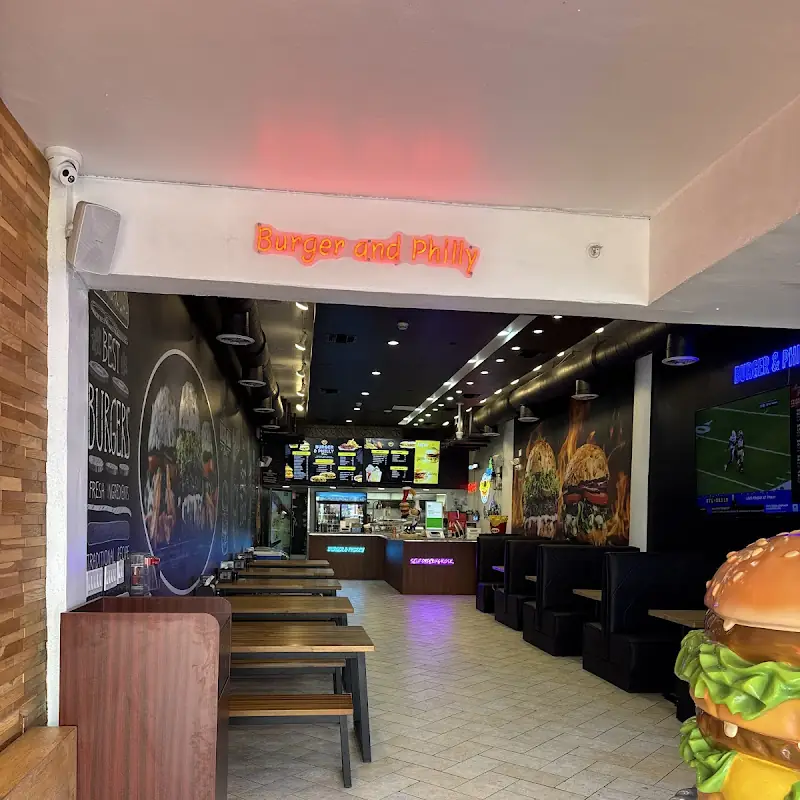 Burger and Philly