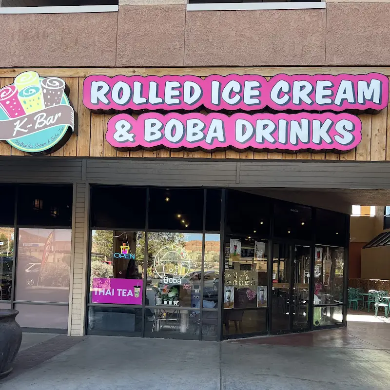 K-Bar Rolled Ice Cream & Boba Tea