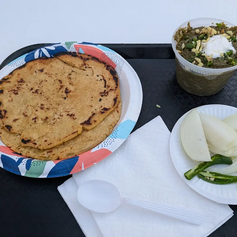 Punjabi Food Plate