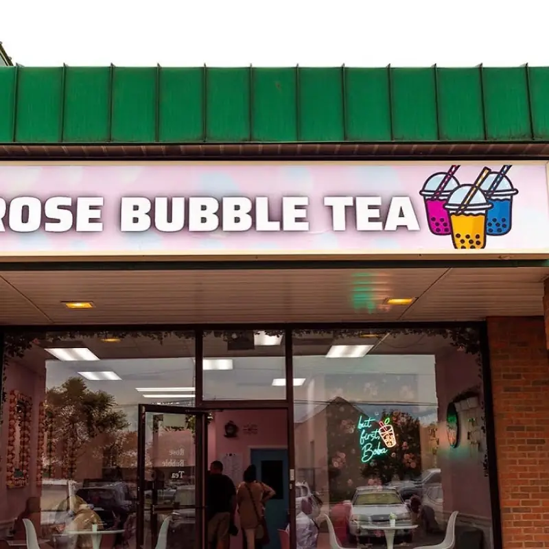 Rose Bubble Tea