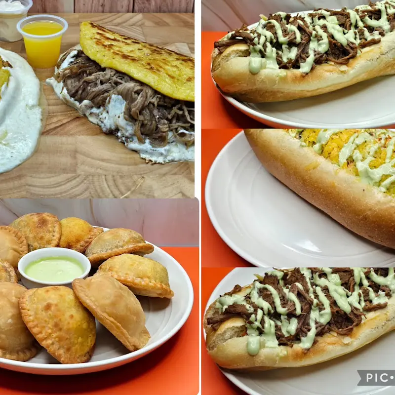 Hojaldre de carne mechada y queso, Mechada meat and cheese puff pastry