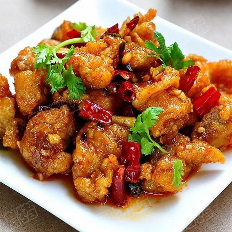 鱼香生姜鸡 S14.Ginger Garlic Chicken