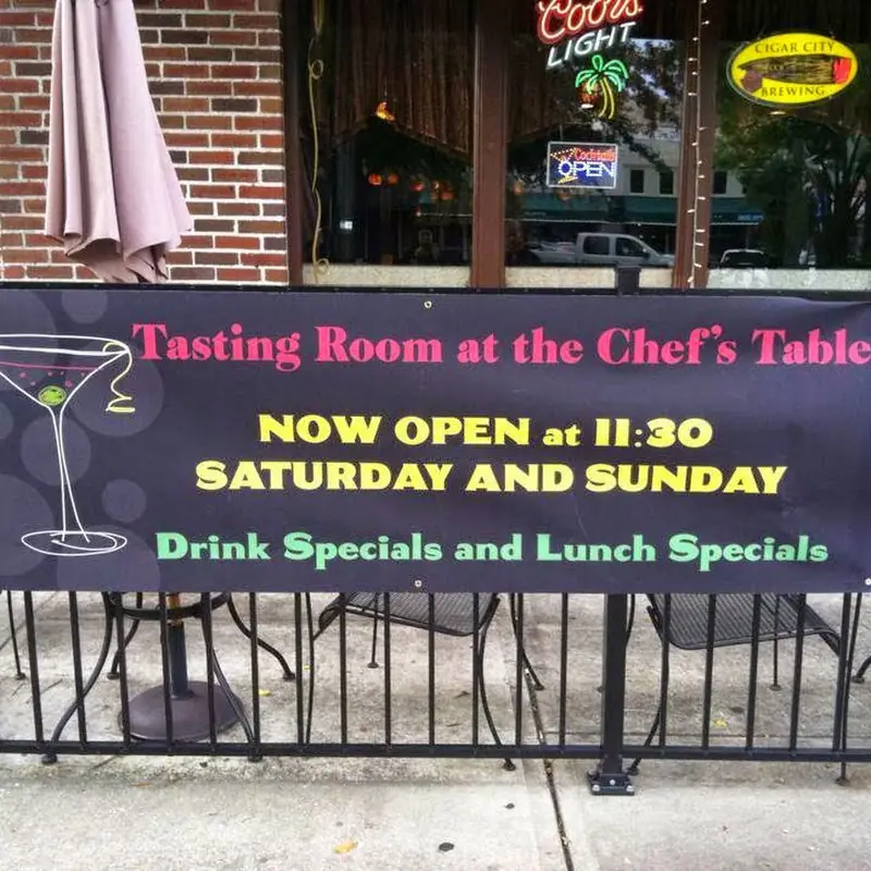 Chef's Table at the Edgewater