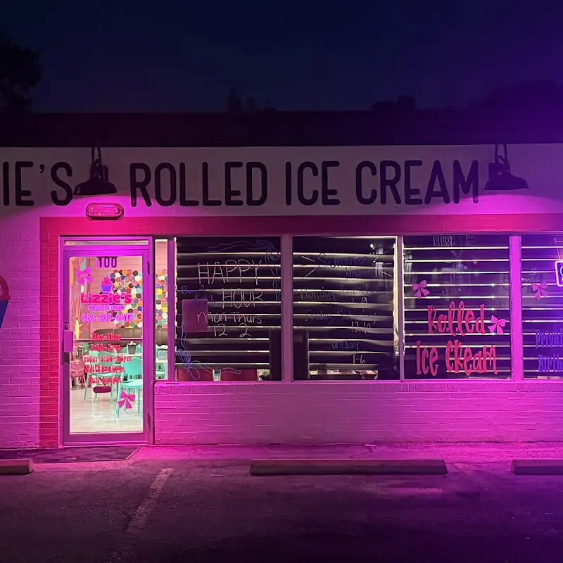 Lizzie's Rolled Ice Cream