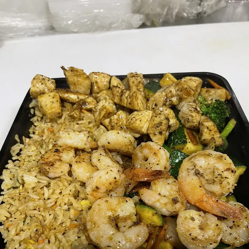 Filet Mignon, Chicken, and Shrimp