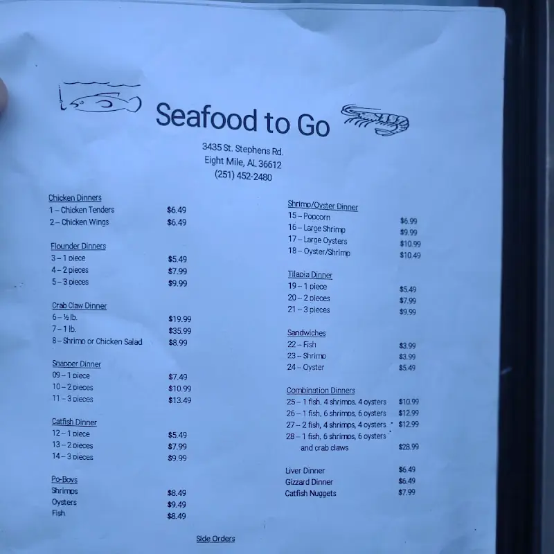 Seafood To Go