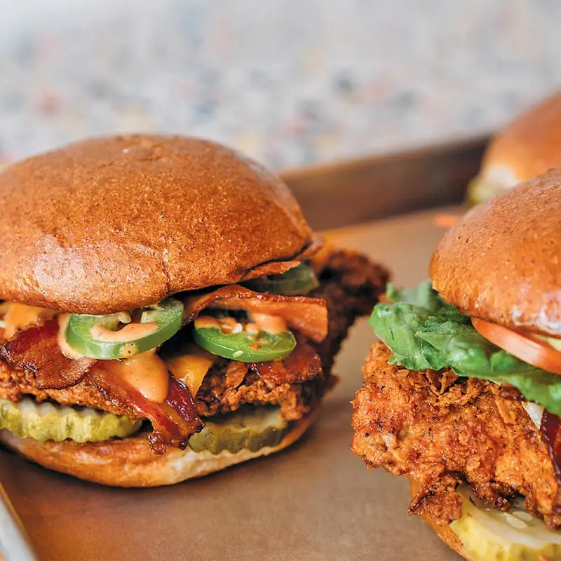 Spicy Korean Sandwich