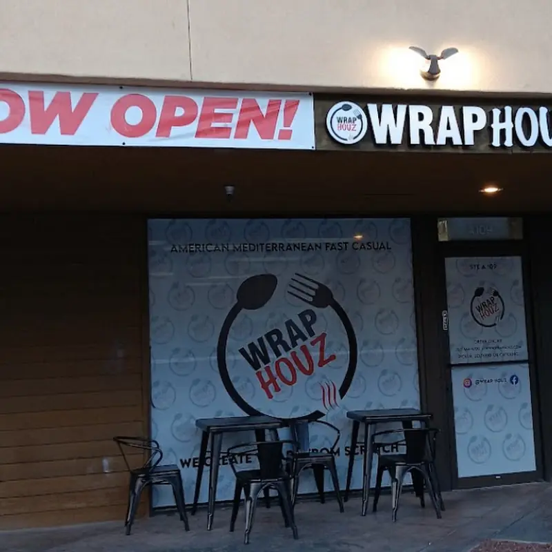 Wrap Houz Palm Springs - Mediterranean Wraps, Fresh Salads, Pita Sandwiches, Healthy Bowls