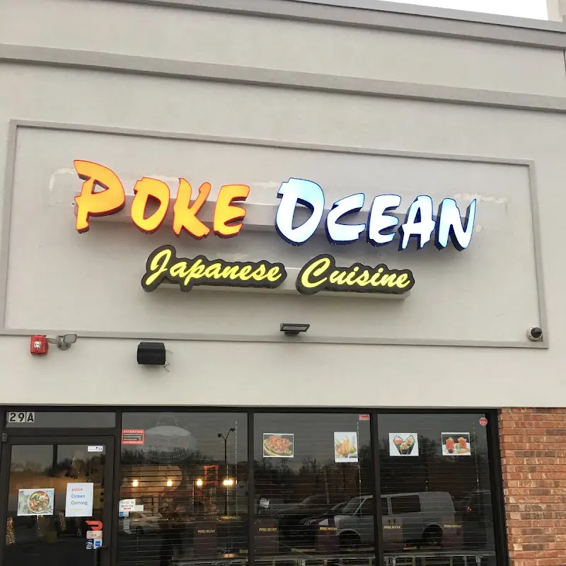 poke ocean Japanese cuisine