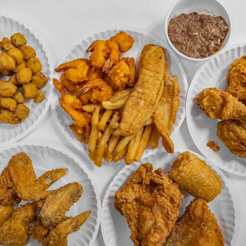 Chicken n' Seafood Mix Family Meal